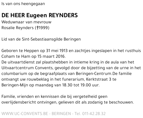 Eugeen Reynders