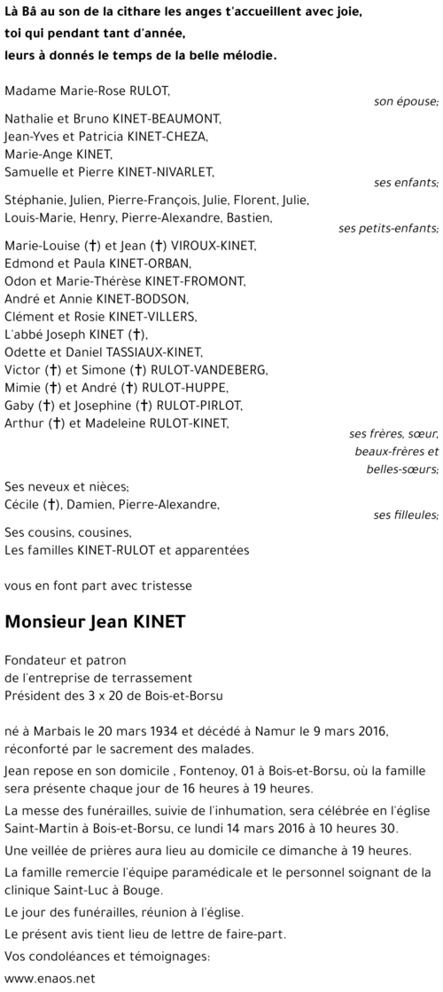 Jean KINET