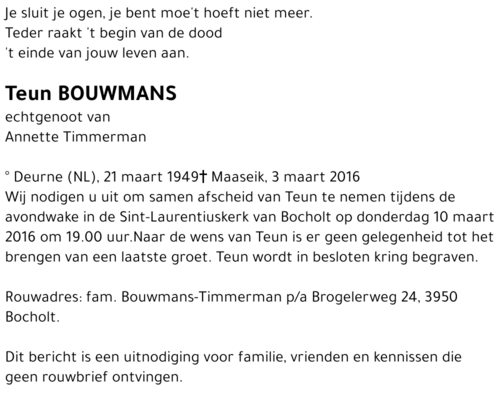 Teun Bouwmans