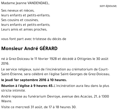 André Gérard
