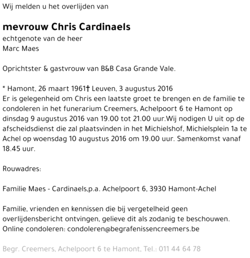 Chris Cardinaels