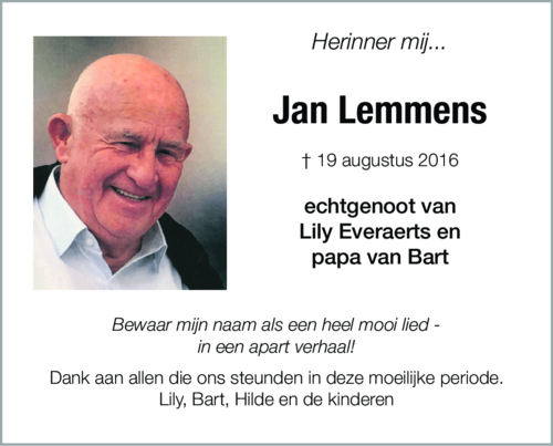 Jan Lemmens