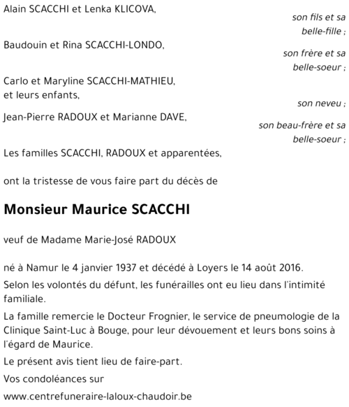 Maurice SCACCHI