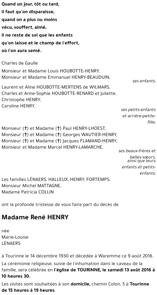 René HENRY