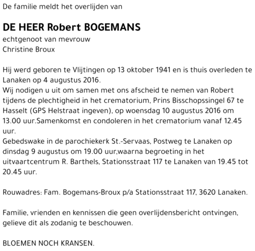 Robert Bogemans