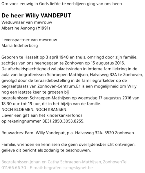 Willy Vandeput