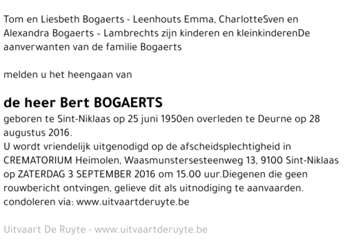 Bert Bogaerts