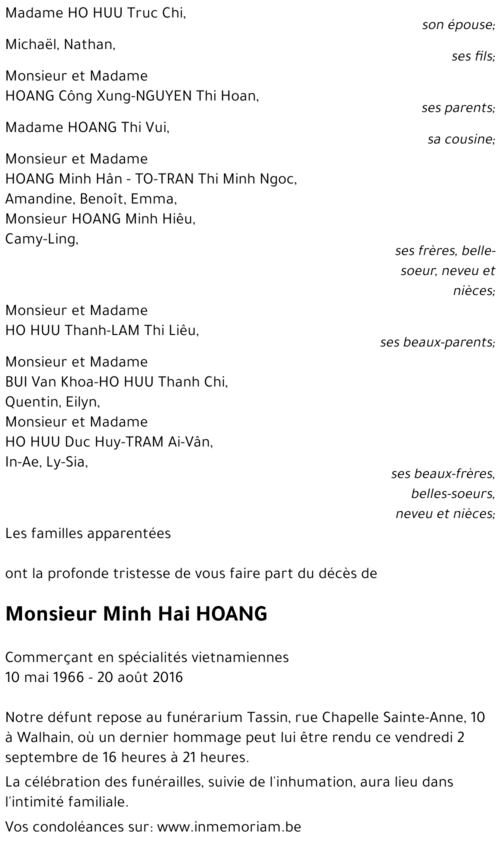 Minh Hai HOANG