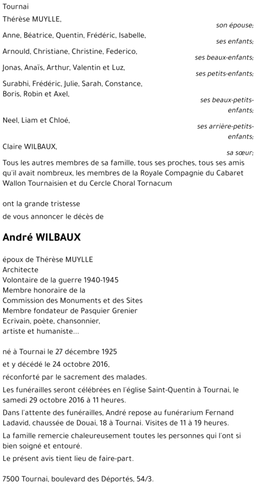 André WILBAUX