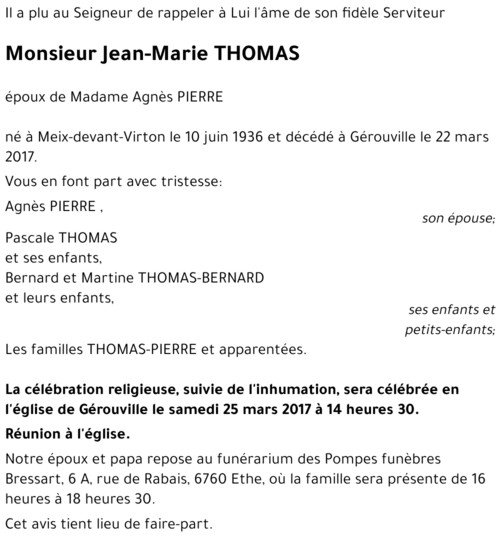 Jean-Marie THOMAS 