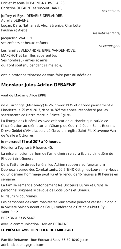 Adrien DEBAENE