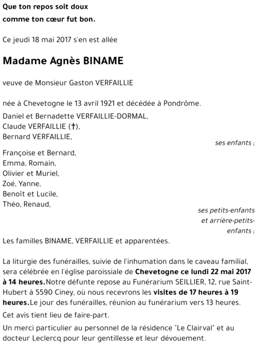 Agnès BINAME
