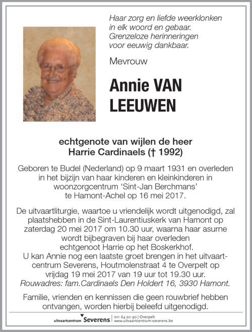 Annie van Leeuwen