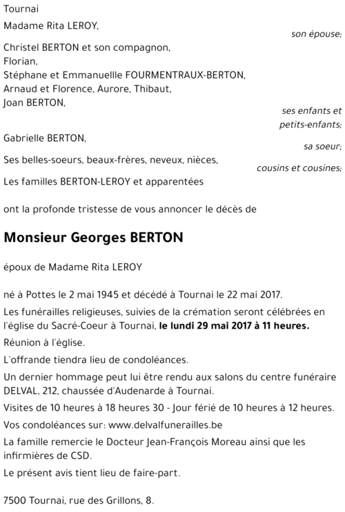 Georges BERTON