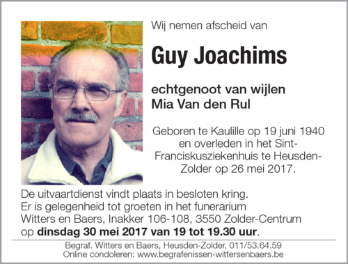 Guy Joachims