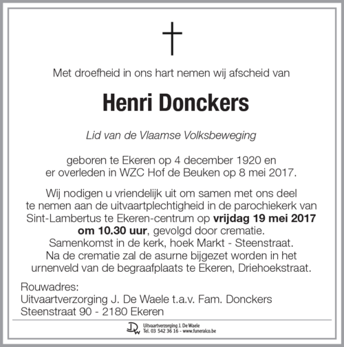 Henri Donckers