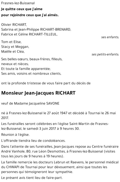 Jean RICHART
