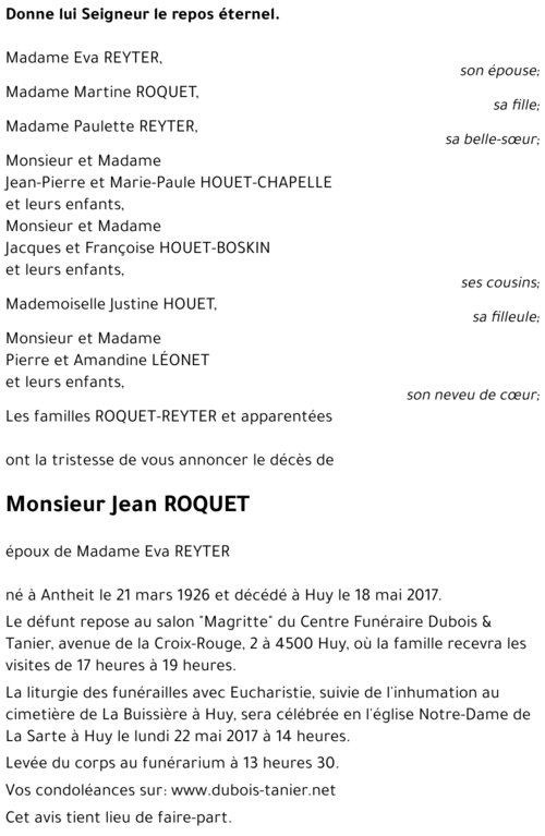 Jean ROQUET