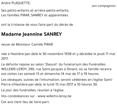 Jeannine SANREY