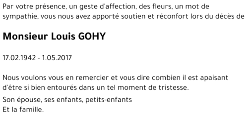 Louis GOHY