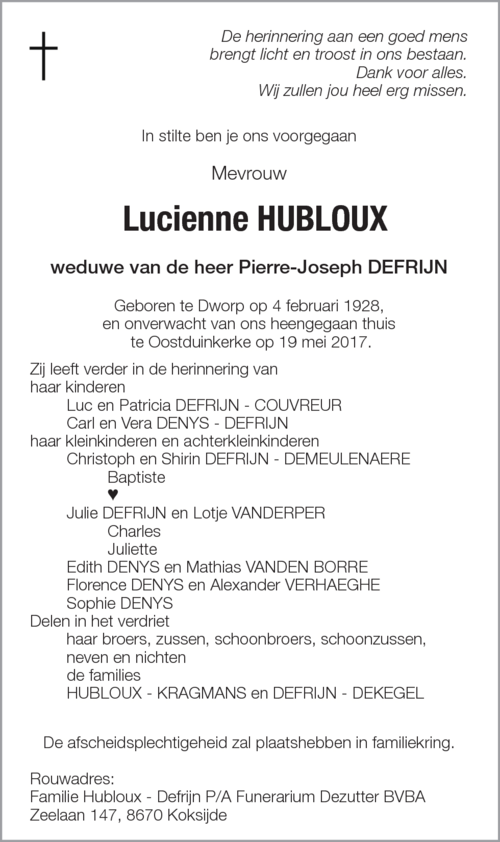 Lucienne Hubloux