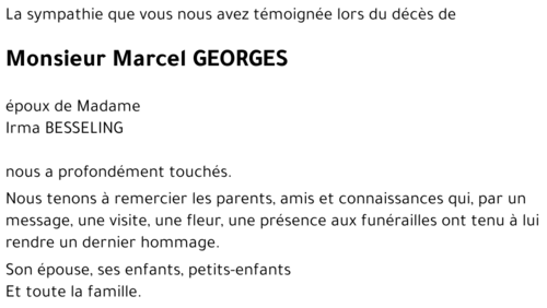 Marcel GEORGES