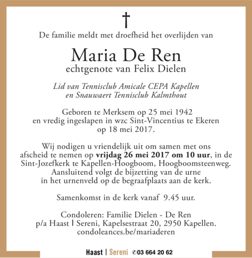 Maria De Ren