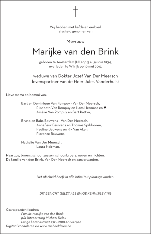 Maria van den Brink