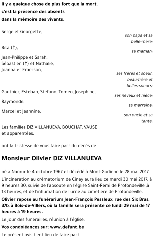 Olivier DIZ VILLANUEVA