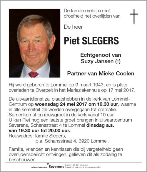 Piet Slegers