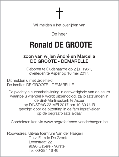 Ronald De Groote