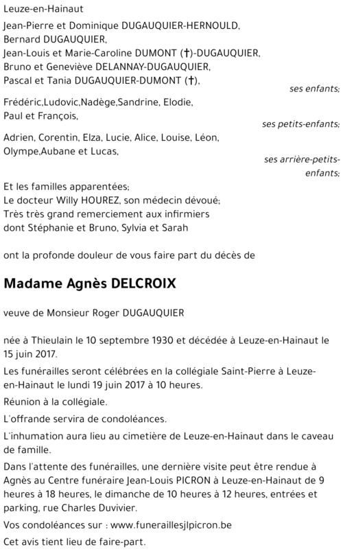 Agnès DELCROIX