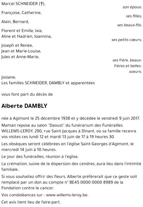 Alberte DAMBLY