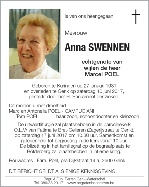 Anna SWENNEN