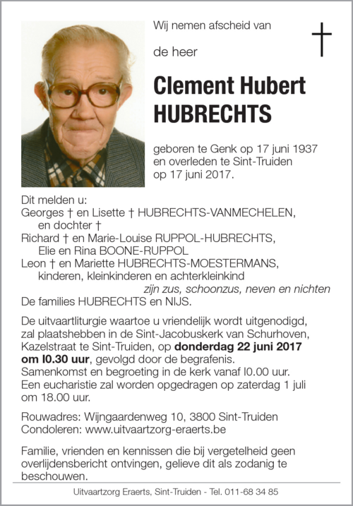 Clement Hubert Hubrechts