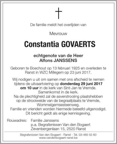 Constantia Govaerts