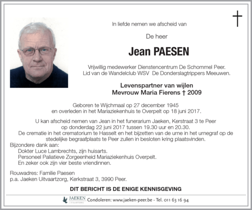Jean PAESEN