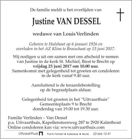 Justine Van Dessel