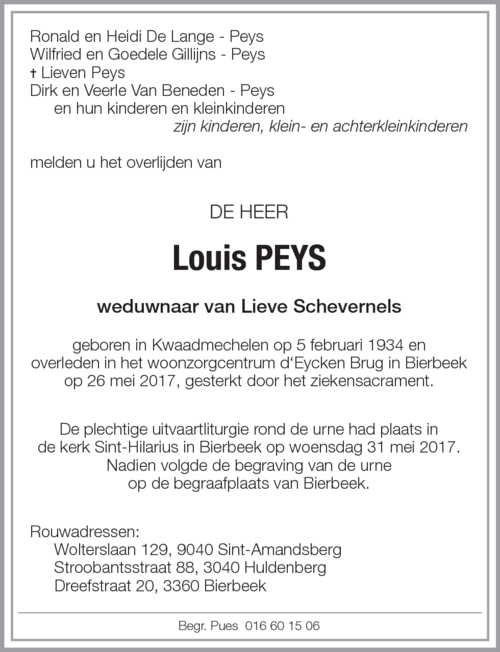 Louis Peys