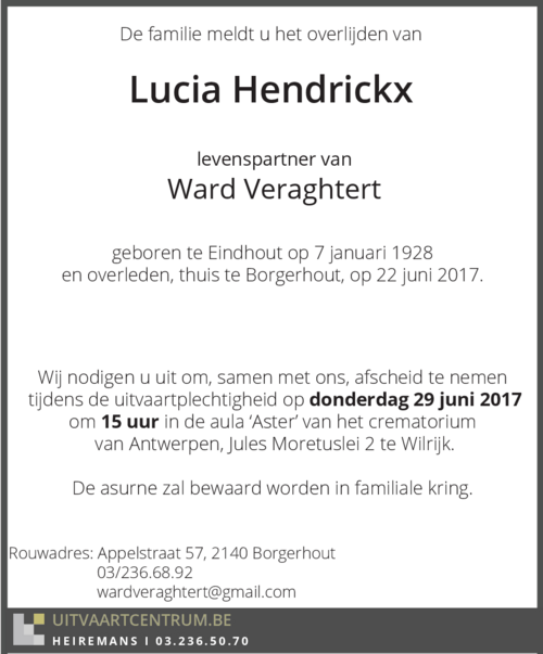 Lucia Hendrickx