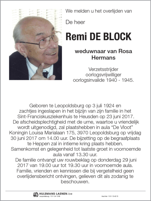 Remi De Block