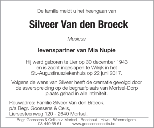 Silveer Van den Broeck