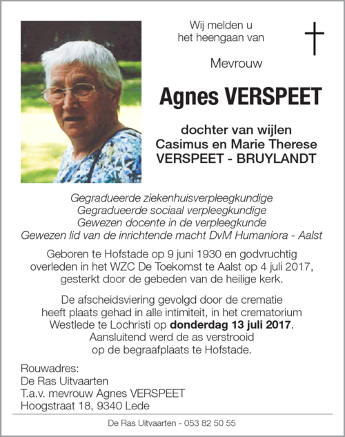 Agnes VERSPEET