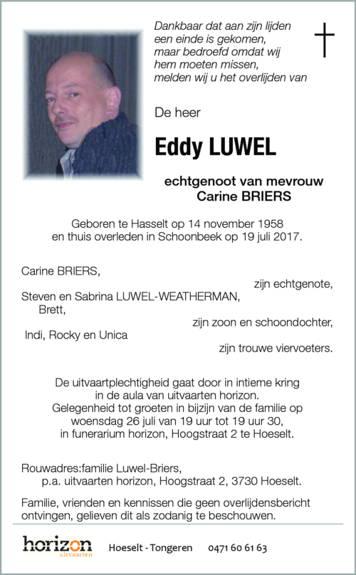 Eddy LUWEL