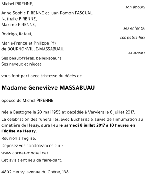 Geneviève MASSABUAU