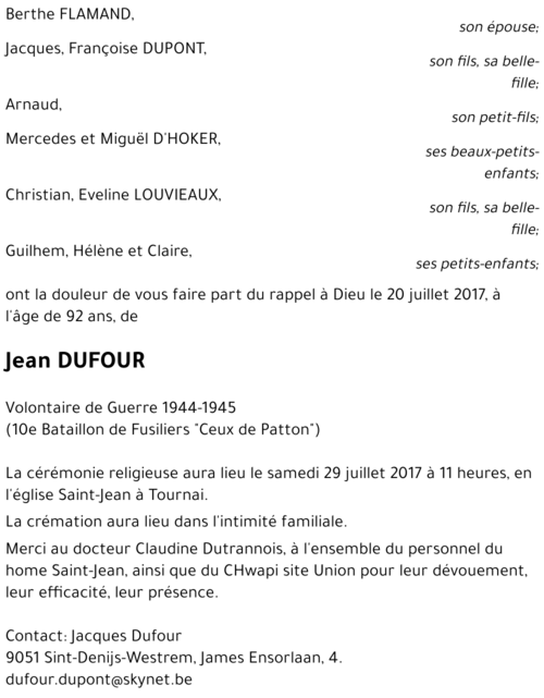 Jean DUFOUR