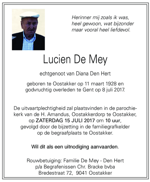 Lucien De Mey