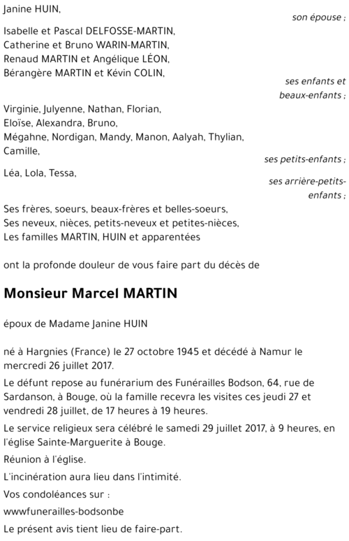 Marcel MARTIN