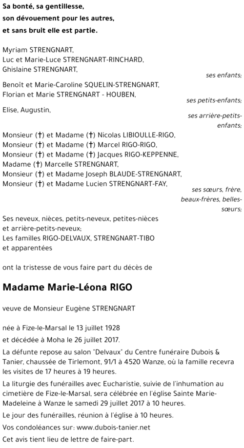 Marie-Léona RIGO