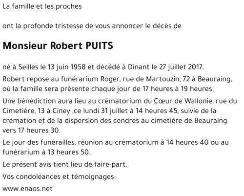 Robert PUITS